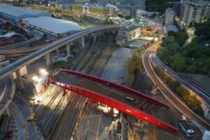 Genova, nuovo viadotto Pionieri e Aviatori d'Italia